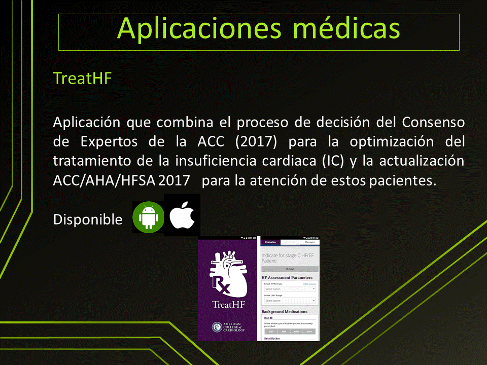 Aplicaciones médicas: TreatHF