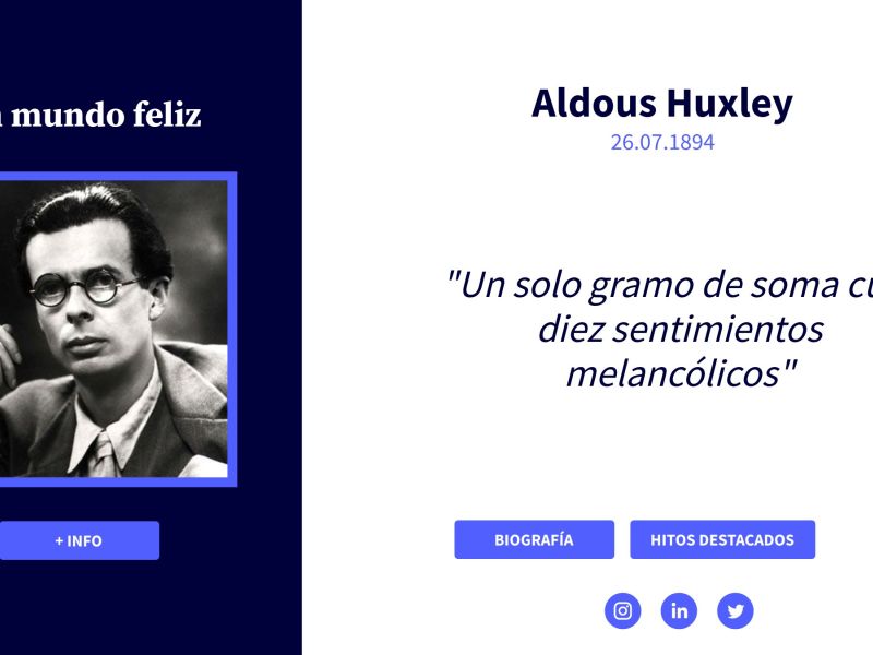 Un mundo feliz